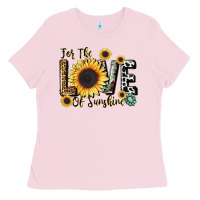 Bubblegum Pink for the love of sunshine Ladies Tee - LillyAllenDesigns
