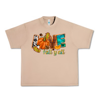 Burro Love Fall y'all Urban Heavy Tee - NancyCooperArtShop