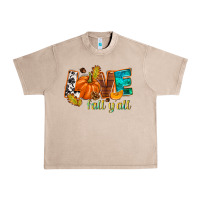 French Oak Love Fall y'all Urban Heavy Tee - NancyCooperArtShop