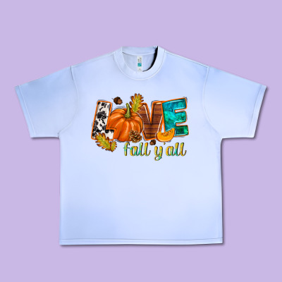 Love Fall Y'all Urban Heavy Tee Designed By Nancycooperartshop
