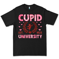 Black cupid university Premium Tee - LillyAllenDesigns