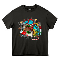 Asphalt Christmas sunflower gemstone nurse Heavy Core Tee - JahusDesignShop