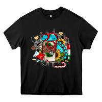 Black Christmas sunflower gemstone nurse Heavy Core Tee - JahusDesignShop