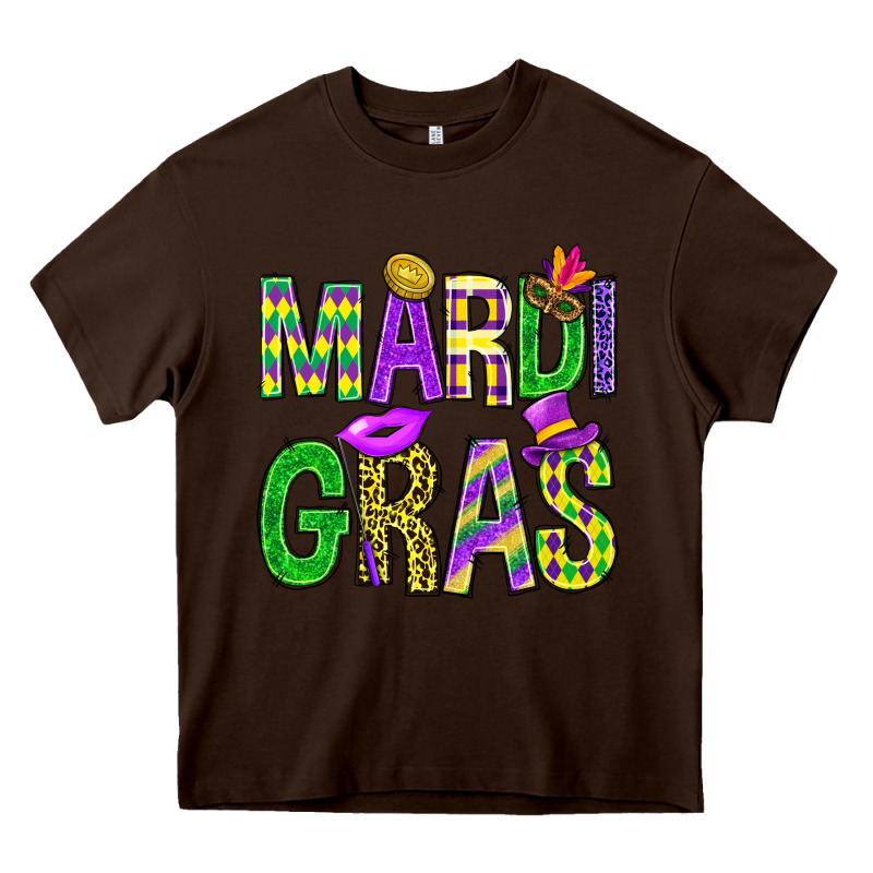 Western Mardi Gras Heavy Core Tee by BundleAndBundleShop | Teevron
