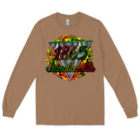 Toasted Coconut 1865 juneteenth Long Sleeve Tee - CowGirlArtShop