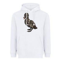 White Baby Cayuga Duck Heavyweight Hoodie - LillyAllenDesigns