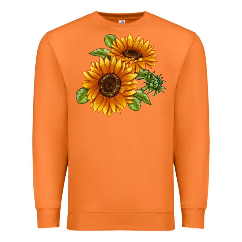 Soraya Sunflower Premium Sweatshirt by LillyAllenDesigns | Teevron