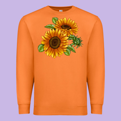 Soraya Sunflower Premium Sweatshirt Designed By Lillyallendesigns
