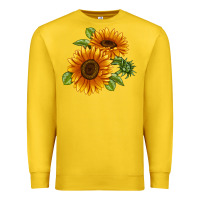 Lemon Soraya Sunflower Premium Sweatshirt - LillyAllenDesigns