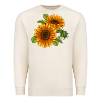 Sandshell Soraya Sunflower Premium Sweatshirt - LillyAllenDesigns