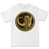 White mammoth black king Premium Tee - lanVoArt