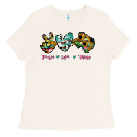 Bone Peace Love Texas Ladies Tee - RanaPortraitStore