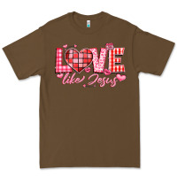 Cacao love like jesus la Premium Tee - LillyAllenDesigns