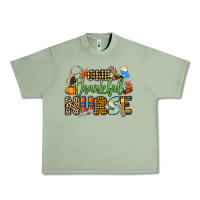 Oil Green One thankful Nurse Urban Heavy Tee - NancyCooperArtShop