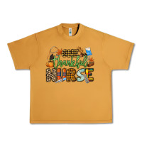 Peanut Butter One thankful Nurse Urban Heavy Tee - NancyCooperArtShop