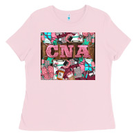 Bubblegum Pink cna Ladies Tee - LillyAllenDesigns