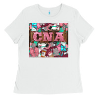 White cna Ladies Tee - LillyAllenDesigns