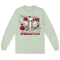 Matcha tis the season baseball halloween Long Sleeve Tee - CowGirlArtShop