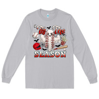 Moon Dust tis the season baseball halloween Long Sleeve Tee - CowGirlArtShop