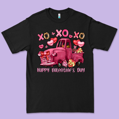 Xo Xo Xo Happy Valentine's Day Truck Premium Tee Designed By Lillyallendesigns