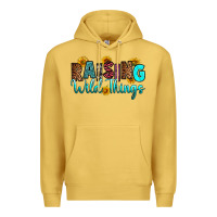 Antique Gold raising wild things Premium Hoodie - RanaPortraitStore
