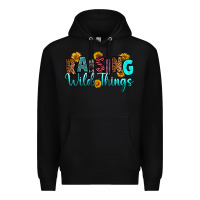 Black raising wild things Premium Hoodie - RanaPortraitStore