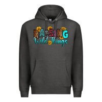 Charcoal Heather raising wild things Premium Hoodie - RanaPortraitStore