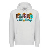 Dove Grey raising wild things Premium Hoodie - RanaPortraitStore