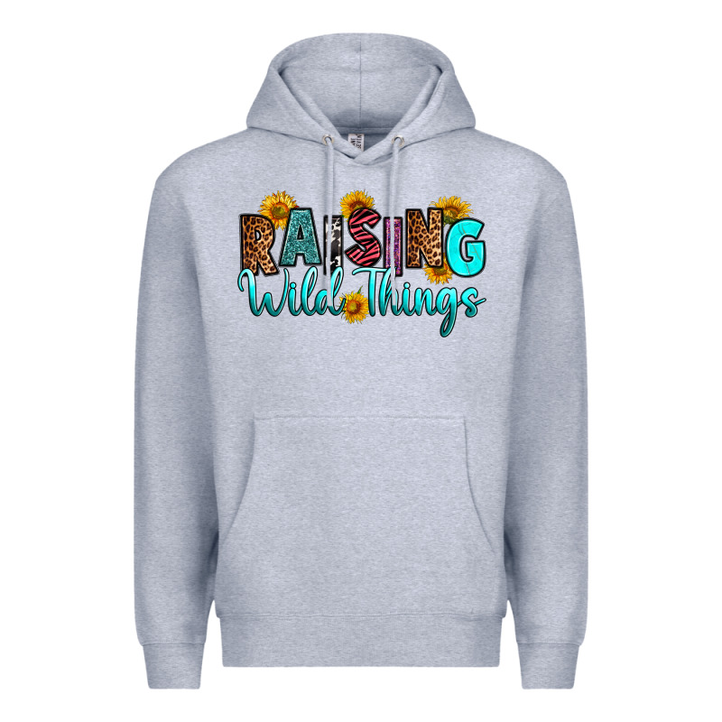 Raising Wild Things Premium Hoodie by RanaPortraitStore | Teevron