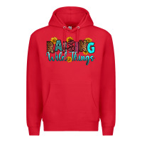 Red raising wild things Premium Hoodie - RanaPortraitStore