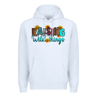 White raising wild things Premium Hoodie - RanaPortraitStore