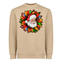 Mushroom santa claus with sunflower christmas bbs Heavyweight Sweatshirt - BundleAndBundleShop