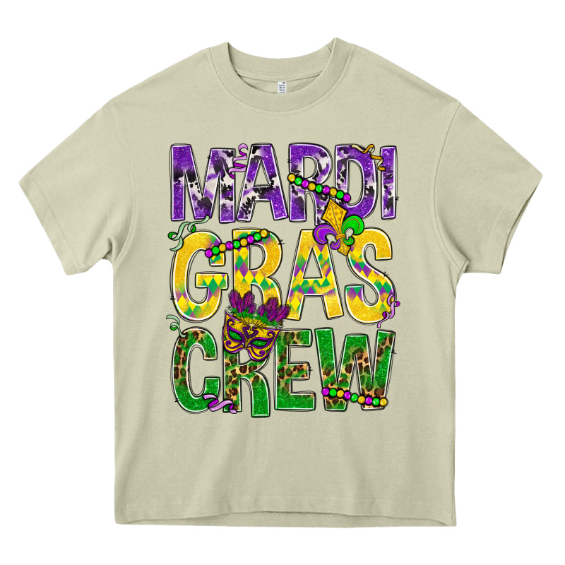 Mardi Gras Crew Heavy Core Tee by BundleAndBundleShop | Teevron