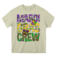 Mossy Mardi Gras crew Heavy Core Tee - BundleAndBundleShop