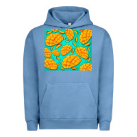 Pigment Pebble Blue mango Urban Hoodie - BarkalooDesign