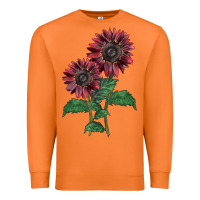 Carrot 2 Chocolate sunflower Premium Sweatshirt - LillyAllenDesigns