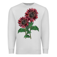 Dove Grey 2 Chocolate sunflower Premium Sweatshirt - LillyAllenDesigns