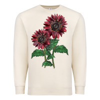 Sandshell 2 Chocolate sunflower Premium Sweatshirt - LillyAllenDesigns