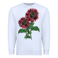 White 2 Chocolate sunflower Premium Sweatshirt - LillyAllenDesigns