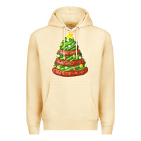 Pina Colada green chocolate christmas cookie cake Premium Hoodie - FaDigitalArtStudio