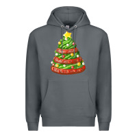 Rock green chocolate christmas cookie cake Premium Hoodie - FaDigitalArtStudio