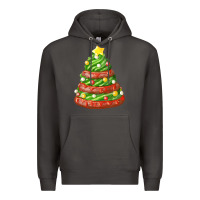 Smoke green chocolate christmas cookie cake Premium Hoodie - FaDigitalArtStudio