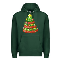 Sports Green green chocolate christmas cookie cake Premium Hoodie - FaDigitalArtStudio