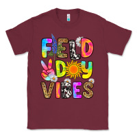 Burgundy field day vibes Classic Tee - RanaPortraitStore