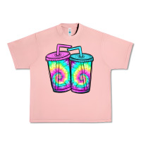 Salmon tie dye loaded tea Urban Heavy Tee - JahusDesignShop