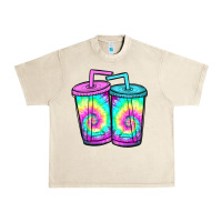 Sandshell tie dye loaded tea Urban Heavy Tee - JahusDesignShop
