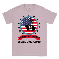 Lilac DONALD TRUMP 2016 WE SHALL OVERCOMB Classic Tee - Bettercallsaul
