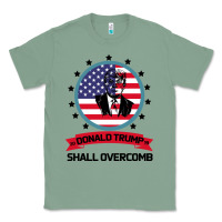 Sage DONALD TRUMP 2016 WE SHALL OVERCOMB Classic Tee - Bettercallsaul