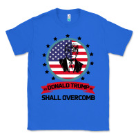 True Royal DONALD TRUMP 2016 WE SHALL OVERCOMB Classic Tee - Bettercallsaul
