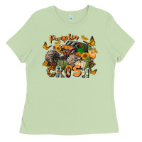 Matcha pumpkin crush truck Ladies Tee - LillyAllenDesigns
